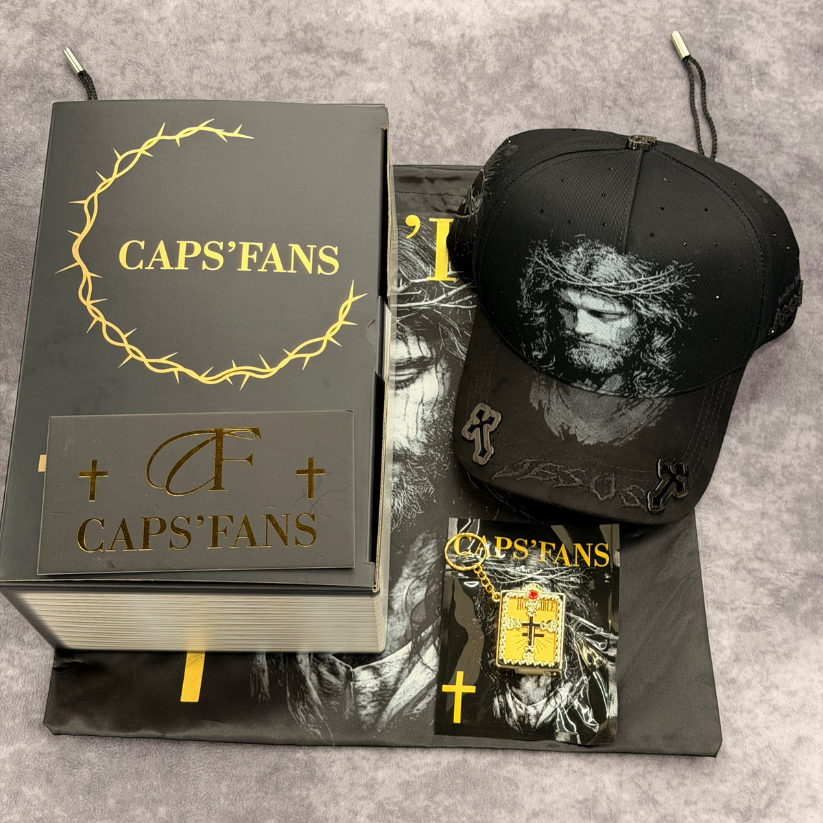 Cristo SnapBack Hat Full Set