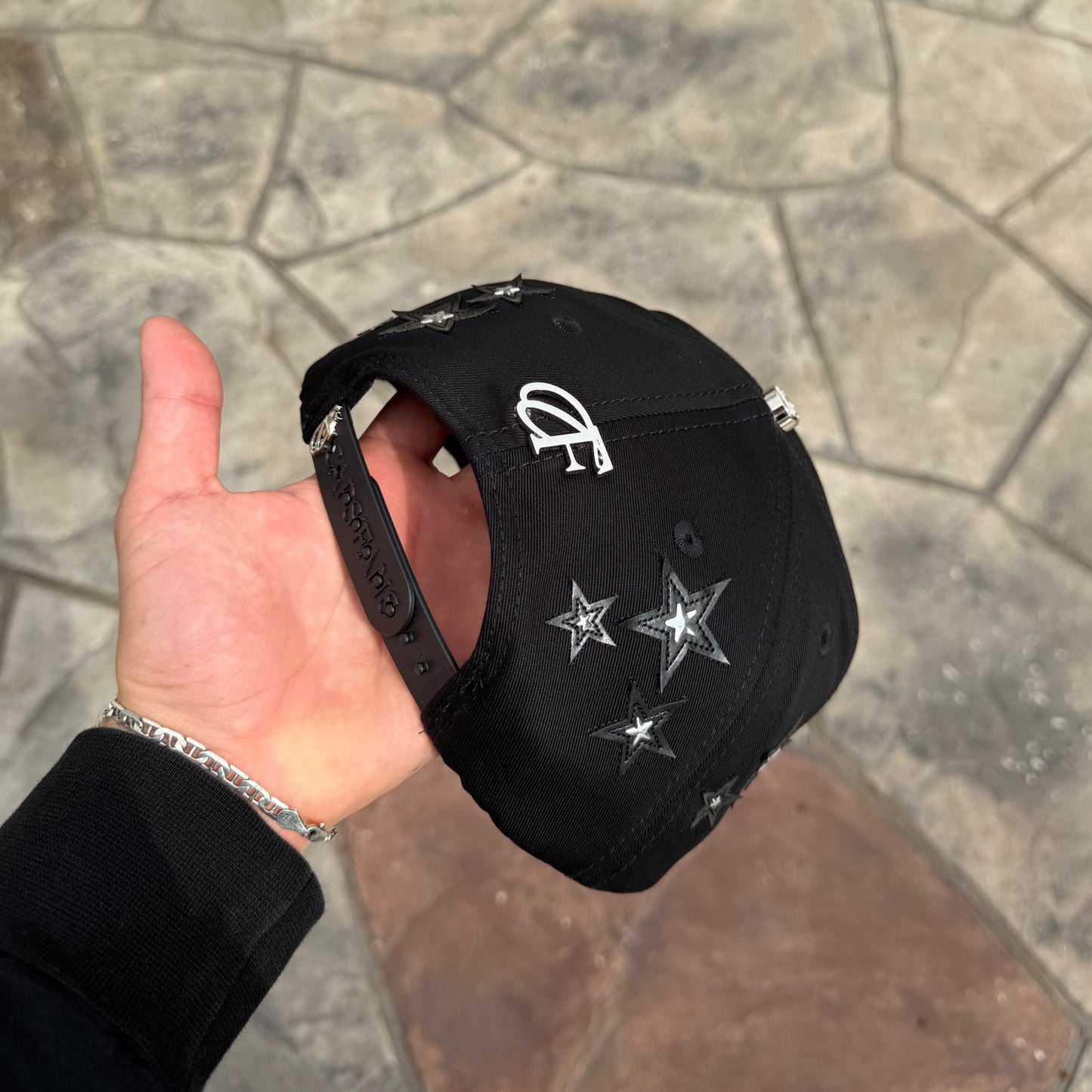 N CAPS FANS STAR BLACK