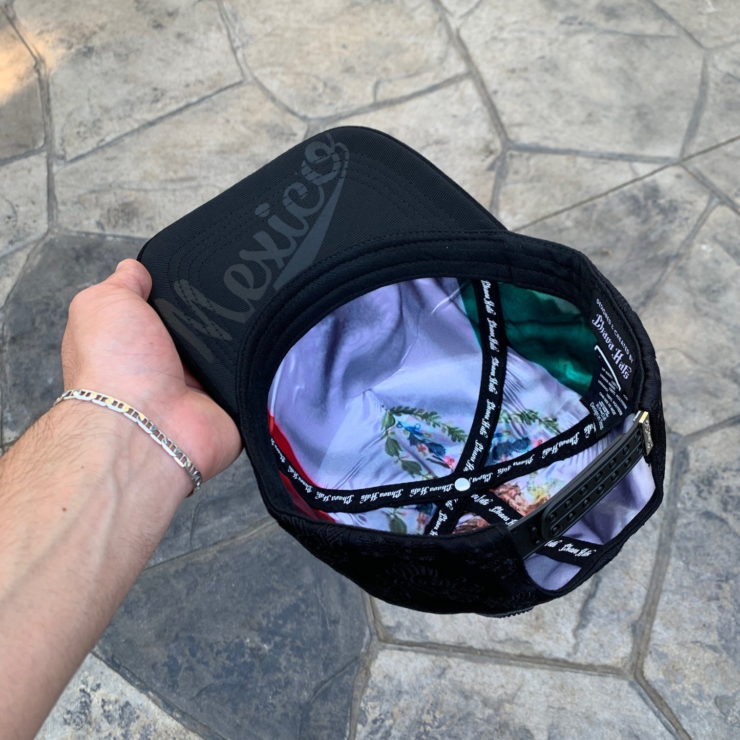 Mexico Snapback Hat CH Black
