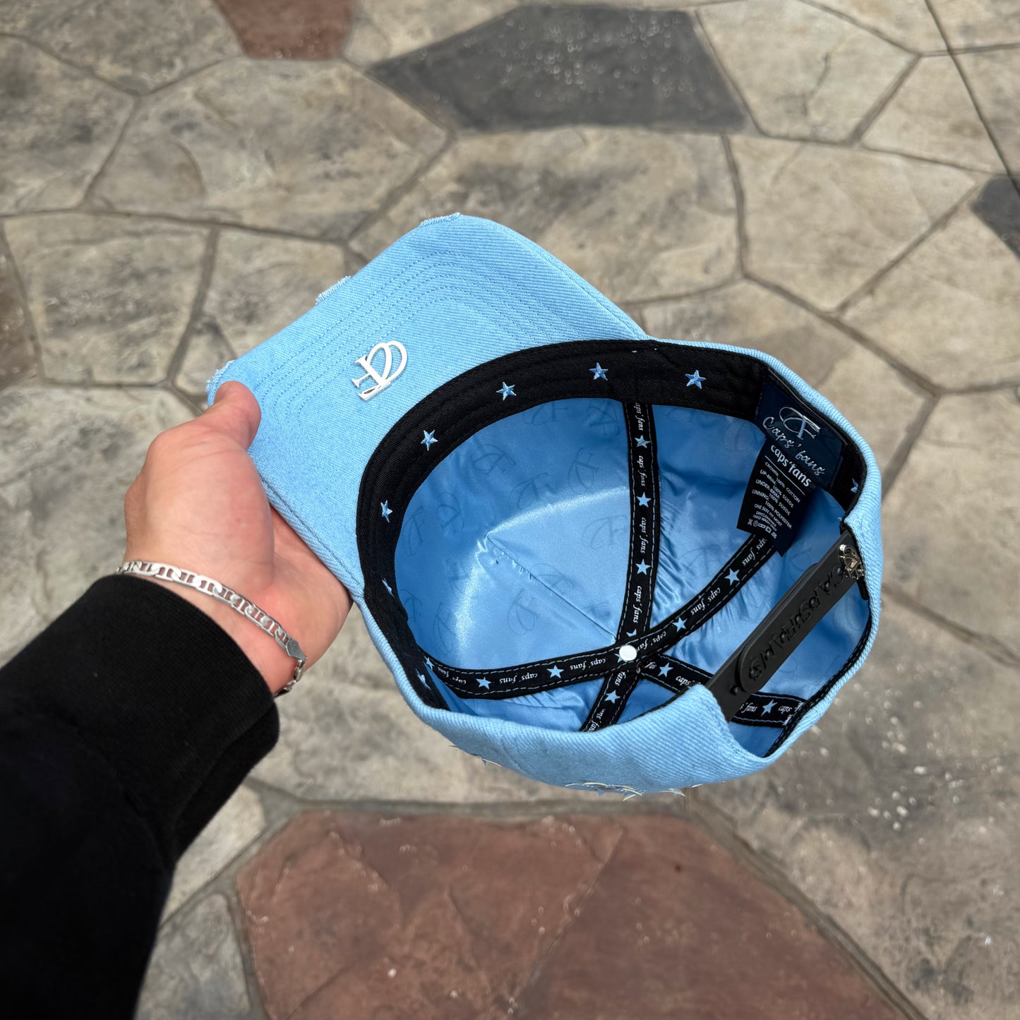 N CAPS FANS STAR BLUE
