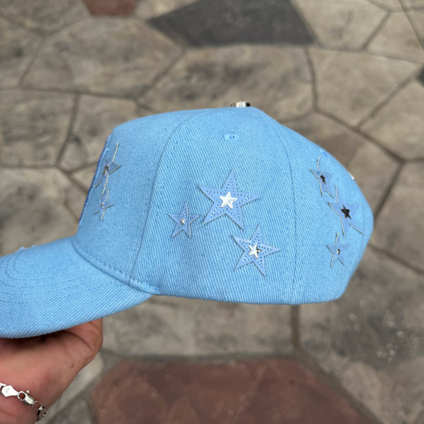 N CAPS FANS STAR BLUE