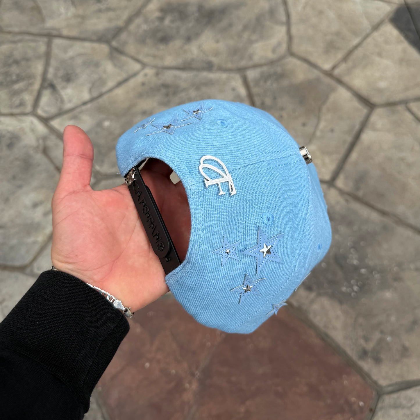 N CAPS FANS STAR BLUE