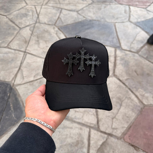 Tiple Cruz Total Black - Droval