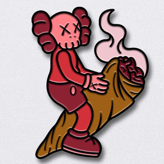 KAWS NUBES RED