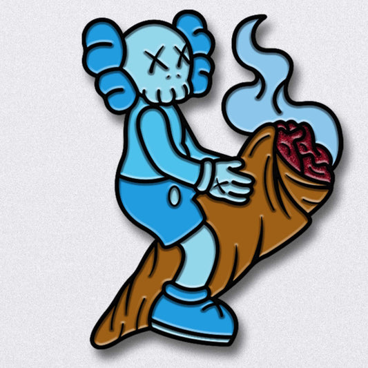 Kaws Baleado - Blue