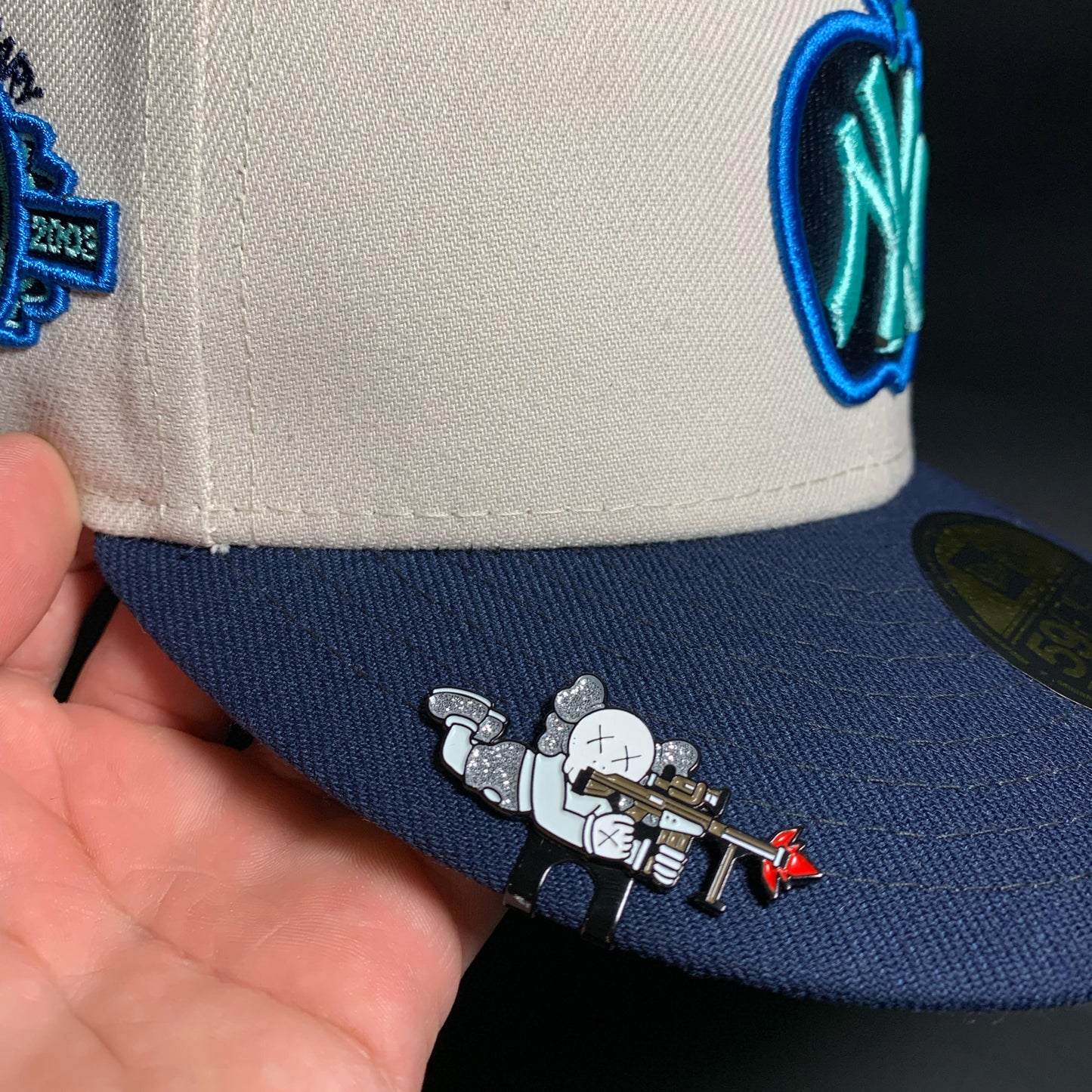 Kaws Sniper Silver Hat Clip